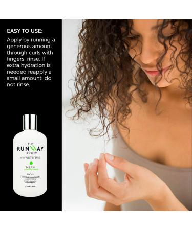 Luscious Curls Anti-Frizz Conditioner - Enhance Curl Definition & Shine with Grapefruit Extract | Intense Hydration & Vibrancy Restoration (12oz) - International Shipping Available - Buy Online on GoSupps.com