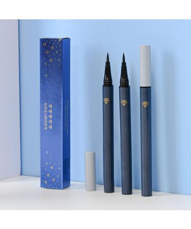Liquid Eyeliner Waterproof | 1ml Waterproof Smudge Proof Eyeliner | Liquid Liner for Precise Definition Quick Drying Formula Eye Makeup for Bold Looks Black - Buy Online on GoSupps.com