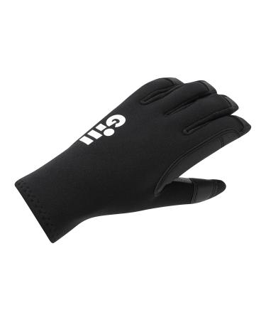 Gill Lightweight Neoprene 3 Seasons Gloves with Dura Grip - Warm Waterproof Touch Screen Compatible Black Medium