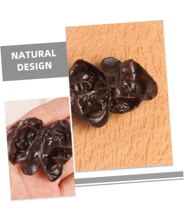 STAHAD 15pcs Model Agarics Vegetables Model Realistic Agarics Fake Agarics Realistic Food Props Fake Vegetables Realistic Vegetables Simulation Vegetables Pvc Decoration Fake Artificial Dark Brown 5.00X4.20X1.00CM - Buy Online on GoSupps.com