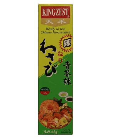 Wasabi Paste 43g Tube Horseradish Cream Sushi Salmon Fish