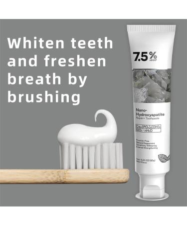 Nano Hydroxyapatite Repair & Protect Toothpaste Strengthens Enamel Reduces Sensitivity Hydroxyapatite Toothpaste Fresh Breath (2 Pcs) 4.24 Ounce (Pack of 2) - Buy Online on GoSupps.com