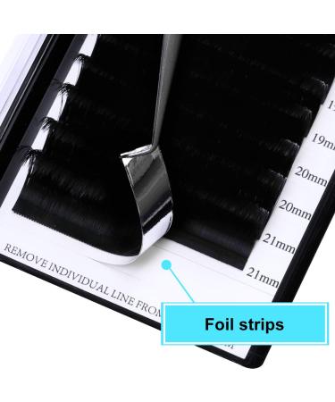 Self-Flee Eyelashes | Volume Eyelash Extensions | Easy Fan Lashes 0.07mm | Black Tray (16-22) - International Shipping - Buy Online on GoSupps.com