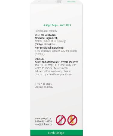 A. Vogel Bioforce - Ginkgoforce - 50ml - Buy Online on GoSupps.com