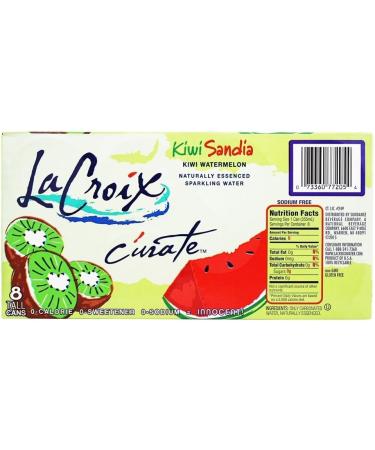 La Croix Curate Kiwi Sandia (Kiwi Watermelon) 12 Oz Tall Can Sparkling Water (24 Pk) - Buy Online on GoSupps.com