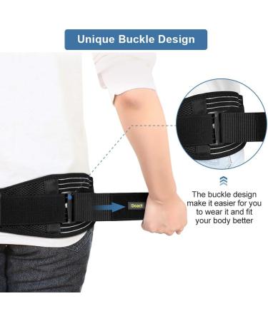 SI Sacroiliac Belt Sacroiliac Joint Support SI Belt Hip Brace with Elastic Straps for Pelvis Lower Back Hip Groin Sciatica Nerve LXL - Buy Online on GoSupps.com