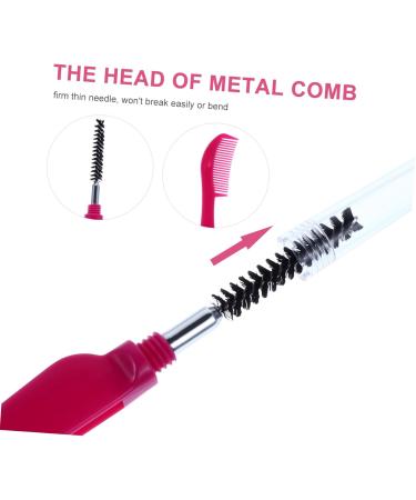 Didiseaon 18 Pcs Collapsible Eyelash Comb & Brush Set - Perfect Eyelash Separator & Makeup Grooming Tool for Flawless Eyes - Buy Online on GoSupps.com
