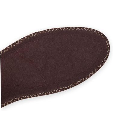 GLEAVI Leather Insoles - 2 Pairs Breathable Cowhide Orthotic Shoe Pads | Sweat Absorbing Non-Slip Comfort - Buy Online on GoSupps.com