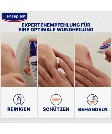 Hansaplast Universal Paving - 100 Dirt & Water-Repellent Strips | Strong Adhesive Large Plaster Set (30x72mm) - International Shipping Available - Buy Online on GoSupps.com