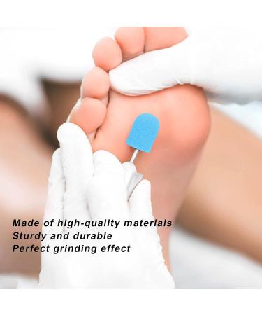 Nail Art Grinding Caps Set - Professional Nail Drill Polishing Tools for Salon & Home (16x25mm Blue) - Buy Online on GoSupps.com