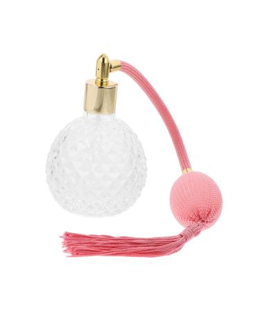 Ipetboom 1PC 100ml Glass Empty Refillable Perfume Spray Bottle Long perfume bottle Vintage Refillable Perfume Spray Empty Glass Bottle