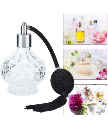 Retro Refillable Perfume Bottle 80ml - Unique Carved Atomizer with Tassel - International Shipping Available - Buy Online on GoSupps.com