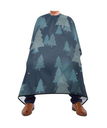 Waterproof Barber Cape -Tree Pattern2 Cheetah Haircut Bib for Men Unisex Hair Cutting Cape(8rp1a)