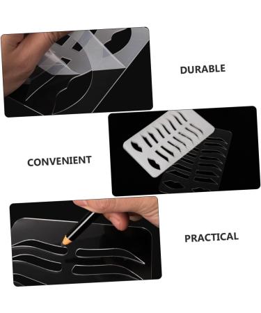 Balacoo 2pcs Tool Stencil Shaping Lip Shape Practical Women for Template Drawing Draw Practice Board Shaper 1 count (Pack of 1) Transparentx2pcs - Buy Online on GoSupps.com