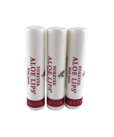 Forever Living 3 X Aloe Lips Balm - Soothe Moisturize Heal & Protect Lips