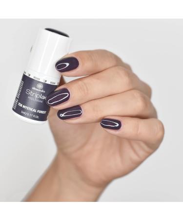 Shop Alessandro Striplac Peel or Soak Night Sky - Mystical Forest Vegan LED Nail Polish in Purple | Perfect Nails in 15 Minutes - 5ml - Buy Online on GoSupps.com