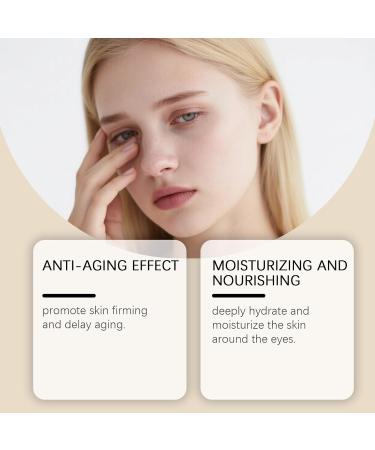 OLLZPJFPK Elastic Eye Cream Moisturizing and Hydrating Eye Skin Smooth and Elastic Eye Area Skin Vitamin E Nourishing Massage Eye Cream - Buy Online on GoSupps.com