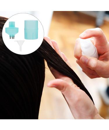 Minkissy Hair Color Applicator Set | Conical Dripper Bottle for Hair Dye & Shampoo | Ideal for Colored Hair Care | Sky Blue Plastic Rinsing Tools - Buy Online on GoSupps.com