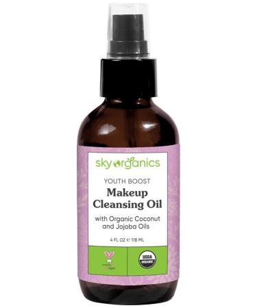 Sky Organics Youth Boost Makeup Cleansing Oil 4 fl oz (118 ml)