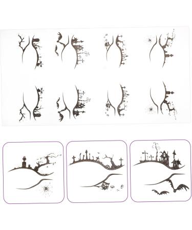 DRESSOOS 4 Pairs Eye Makeup Stickers for Women Adhesive Eye Makeup Stickers Sticker Decor - Buy Online on GoSupps.com