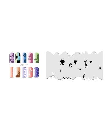 Fingernail stencil (airbrush nail art) Fengda JFH05-098