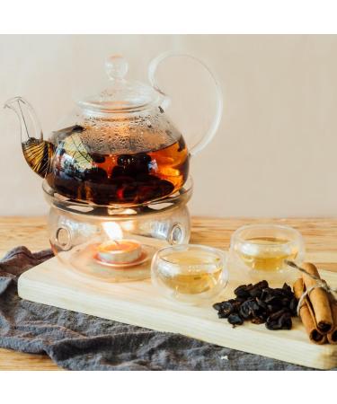 Cascardia Cascara Cherry Tea - Rich in Antioxidants Vitamins and Superfood Properties - Fruity Tea with Natural Caffeine for Energy and Refreshment (125g) - Perfect Alternative to Coffee - Buy Online on GoSupps.com