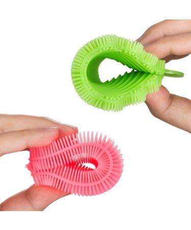 Silicone Sponges Food-Grade Antibacterial Silicone Dishwashing Scrubber Multipurpose Non Stick Mildew-Free Brush for Kitchen Wash Pot Pan Dish Bowl/Wash Fruit and Vegetable by EVIDA (5 Mixed Color) - Buy Online on GoSupps.com