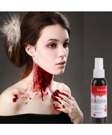 Yeweian Fake Blood Spray 2.1oz - Washable SFX Makeup for Halloween Costume - 1 Pack - Buy Online on GoSupps.com