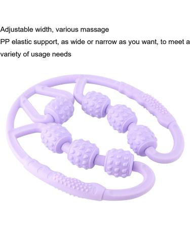 U-Shape Trigger Point Massage Roller - 7-Wheel Muscle Relief for Calves Legs & Arms | International Shipping Available - Buy Online on GoSupps.com
