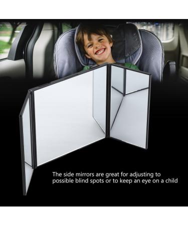 Foldable Makeup Mirror-A retractable Car Makeup Mirror with a wide-view hook and loop design - Buy Online on GoSupps.com
