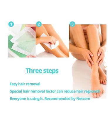 32 Pieces Wax Strips for Effective Hair Removal | Bikini Face & Body Wax Paper Strips for Women - Buy Online on GoSupps.com
