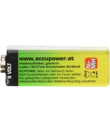 Buy 9 Volt 300 mAh Rechargeable NiMH Battery PP3 - Eco-Friendly Power Solution | International Shipping - Buy Online on GoSupps.com