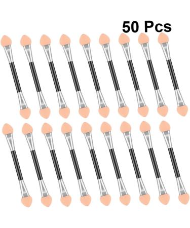 Healeved 50pcs Brush Eyeshadow Eye Makeup Make up for Face Eyeshadow Brush Kit 8x1cm Pink - Buy Online on GoSupps.com