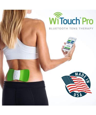 Hollywog Witouch Pro: Cordless Ten Unit Pain Management Device with Bluetooth & 3 Reusable Gel Pads - International Shipping Available - Buy Online on GoSupps.com