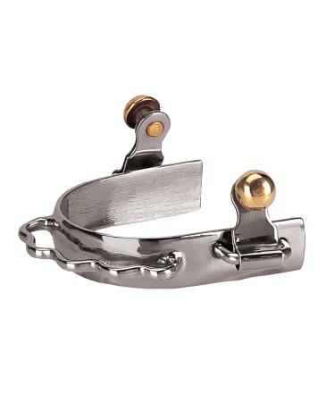 Weaver Leather womens Barrel horse spurs, Silver, Women s US