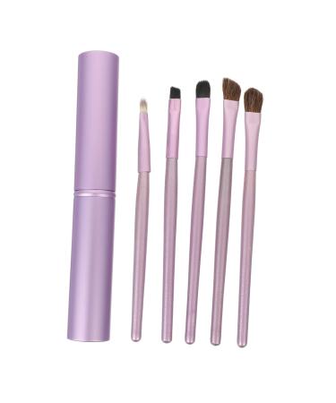 5 Pcs Horsehair Eyeshadow Brush Makeup Brush Thin Eyeliner Brush Women Eye Shadow Brush Tool Make up