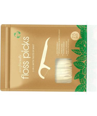 75 Pack Toothpicks for Teeth & Gums - Clean Breath Essentials for Adults | Men & Women - Buy Online on GoSupps.com