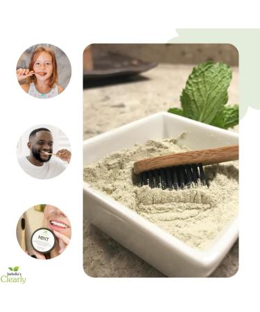 Isabella s Clearly Mint Tooth Powder - Natural Remineralizing Fluoride-Free Anti-Cavity & Whitening for Healthy Teeth & Gums - 40g Pack for Adults & Kids - Buy Online on GoSupps.com