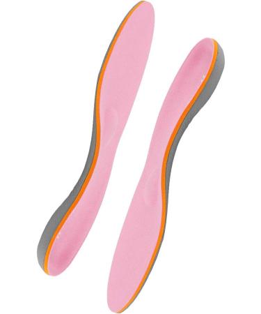 Orthotic Insoles Full Length Arch Support Inserts for Flat Feet & Plantar Fasciitis - UK-10 (11.42 inches) Pink - Buy Online on GoSupps.com