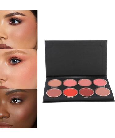 Contour Highlight Blush Palette 8 Colors Blush Palette Matte Shining Long Lasting for Face Makeup - Buy Online on GoSupps.com