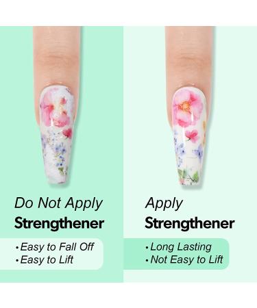 TOMICCA Nail Strengthener & Foil Glue - 2-in-1 Treatment for Thin Nails | Nail Art Transfer Glue - Buy Online on GoSupps.com