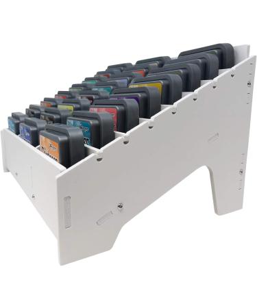 Pixiss Ink Pad Storage Holder - 24 Slot Organizer for Distress Oxide and Other Ink Pads - Horizontal or Vertical Display - Buy Online on GoSupps.com