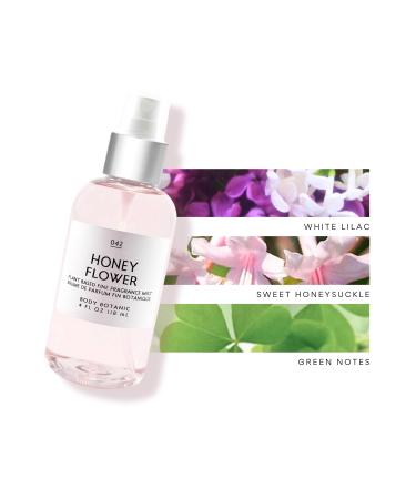 Honey Flower Sweet Honeysuckle Fine Fragrance Mist 4 Fl Oz 118 Ml the Beautiful Scent of Wild Honeysuckle in the Spring Rain - with Plant Extracts - Buy Online on GoSupps.com