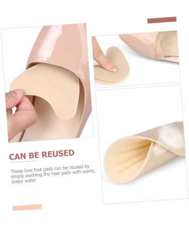 FOMIYES 20 Pairs Forefoot Half Size Pads - High Heel Toe Inserts & Metatarsal Cushion for Ladies | Soft Shoe Lifts & Comfortable Foot Support - Buy Online on GoSupps.com