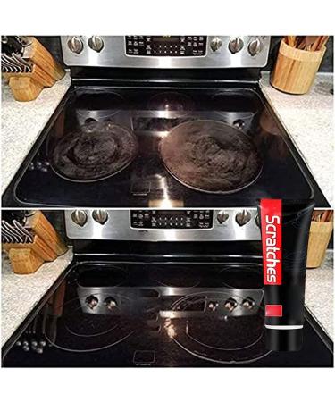 Scratch Free Stove Top Scratch Remover Cooktop Heavy Duty Cleaner And Polish Glass Ceramic Stove Top Cleaner Multipurpose Cooktop Cleaner for Household (1PC) - Buy Online on GoSupps.com