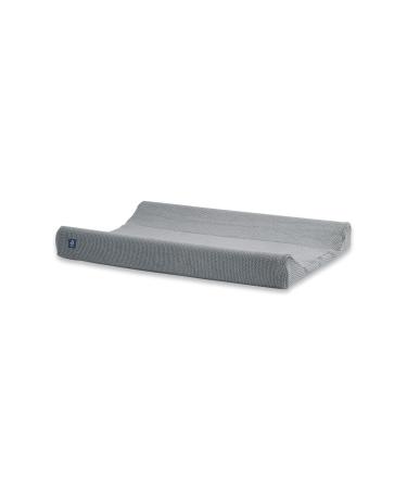 Jollein 022-503-65220 Changing mat cover Basic knit grey (size 50x70 cm) Stone Grey Basic Knit