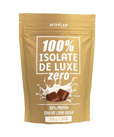 Activlab 100% whey protein powder 1 Pack x 700g muscle building with branched chain bcaa wpi whey proteins isolate protein powder shake (chocolate) chocolate 700g