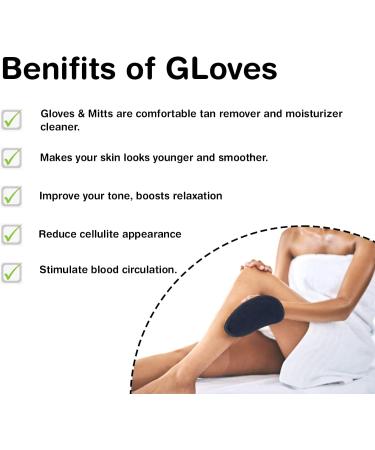 Bvanzo Exfoliating Glove for Dead Skin and Fake Tan Removal - Shower Mitt for Skin Refreshing and Cleansing - Pink - Buy Online on GoSupps.com