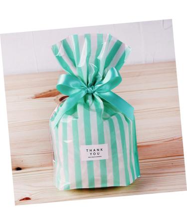 ORFOFE 150pcs Candy Bags Cellophane Treat Bags Storage Bag Christmas Candy Bag Bag Stripe Biscuit Bag - Buy Online on GoSupps.com