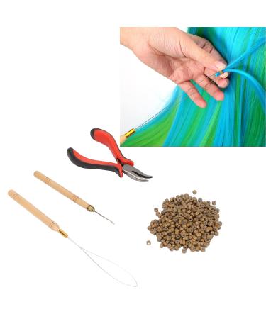Buy Hair Extension Tool Kit - Micro Silicone Rings Bead & Pliers for Styling | International Shipping Available - Buy Online on GoSupps.com